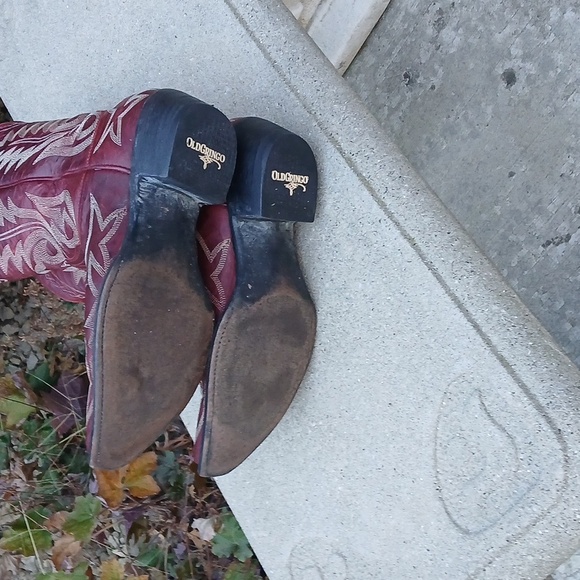 OLD GRINGO WOMEN'S NEVADA RED 13" BOOT Sz 8.5 GUC - Picture 9 of 16